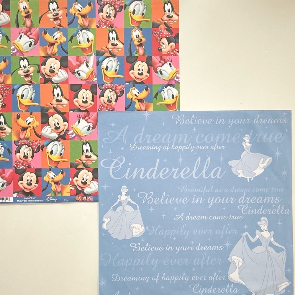 DISNEY VACATION Memories Scrapbooking Stickers Supplies Bundle - Picture 6 of 11
